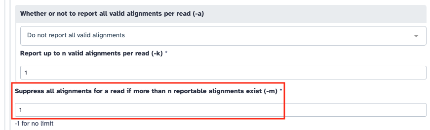 Alignement avec Bowtie