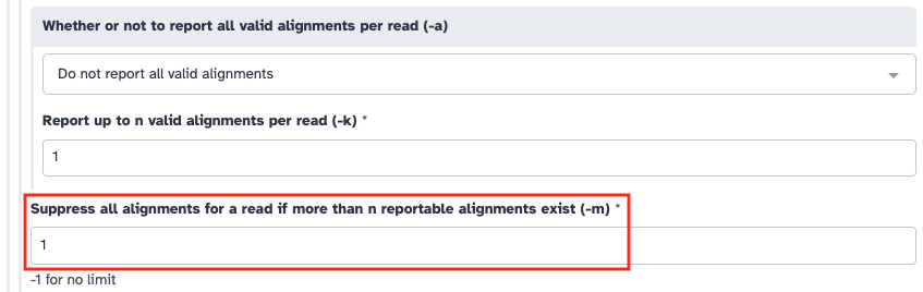 Alignement avec Bowtie