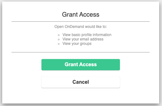 Open OnDemand Access